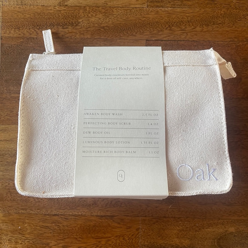 NWT Oak Essentials Body Care Collection
